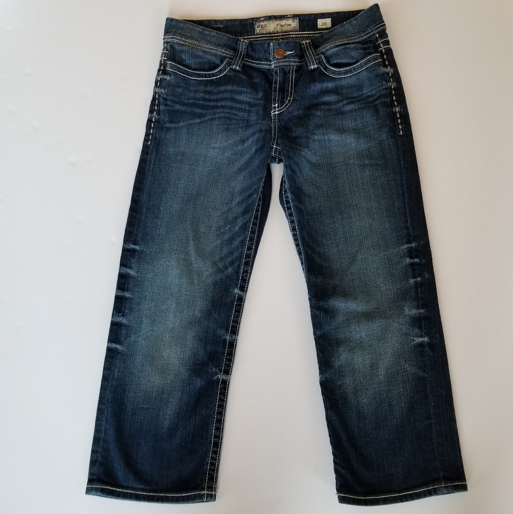 BKE Payton Crop Capri Denim Jeans Women Size 29